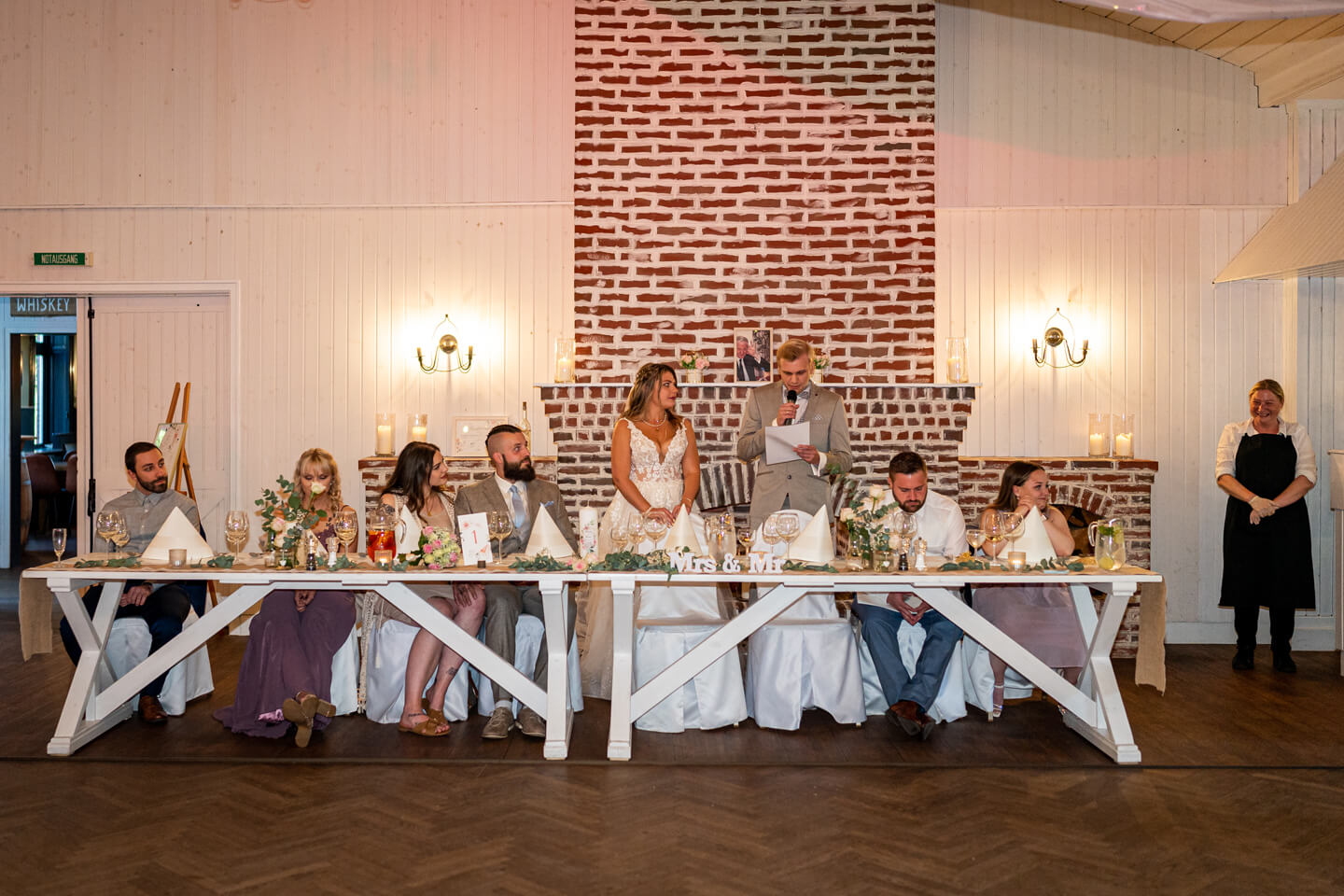 Ansprache des Bräutigams bei seiner Hochzeitsfeier