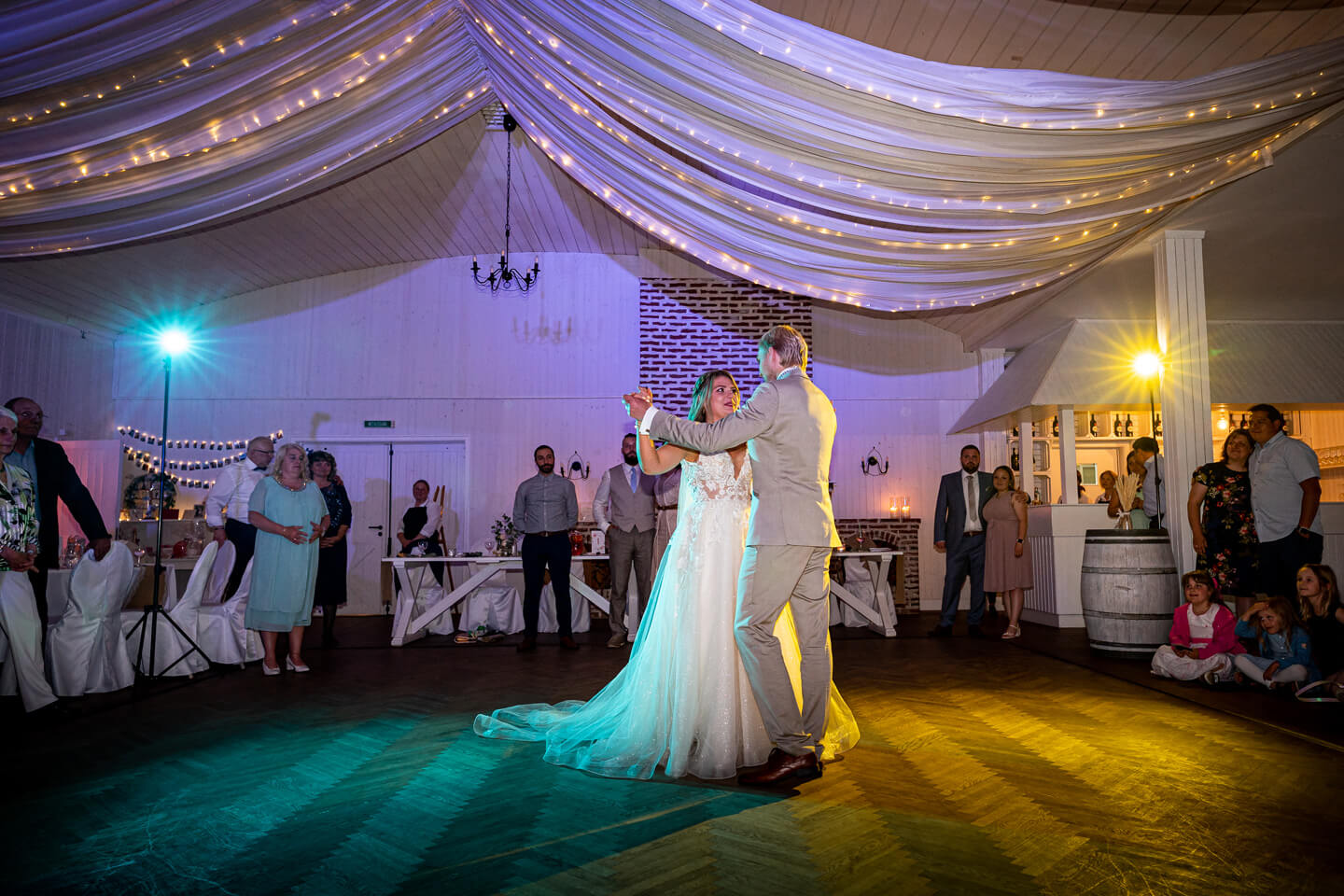 Eröffnungstanz im großen Saal.