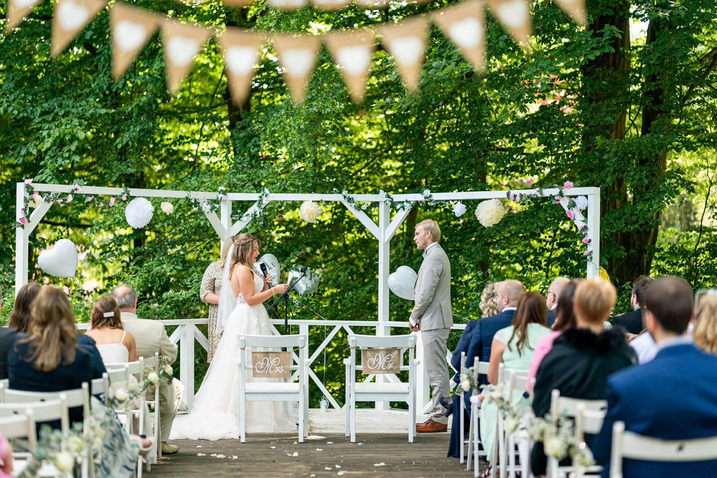 Eheversprechen fotografieren