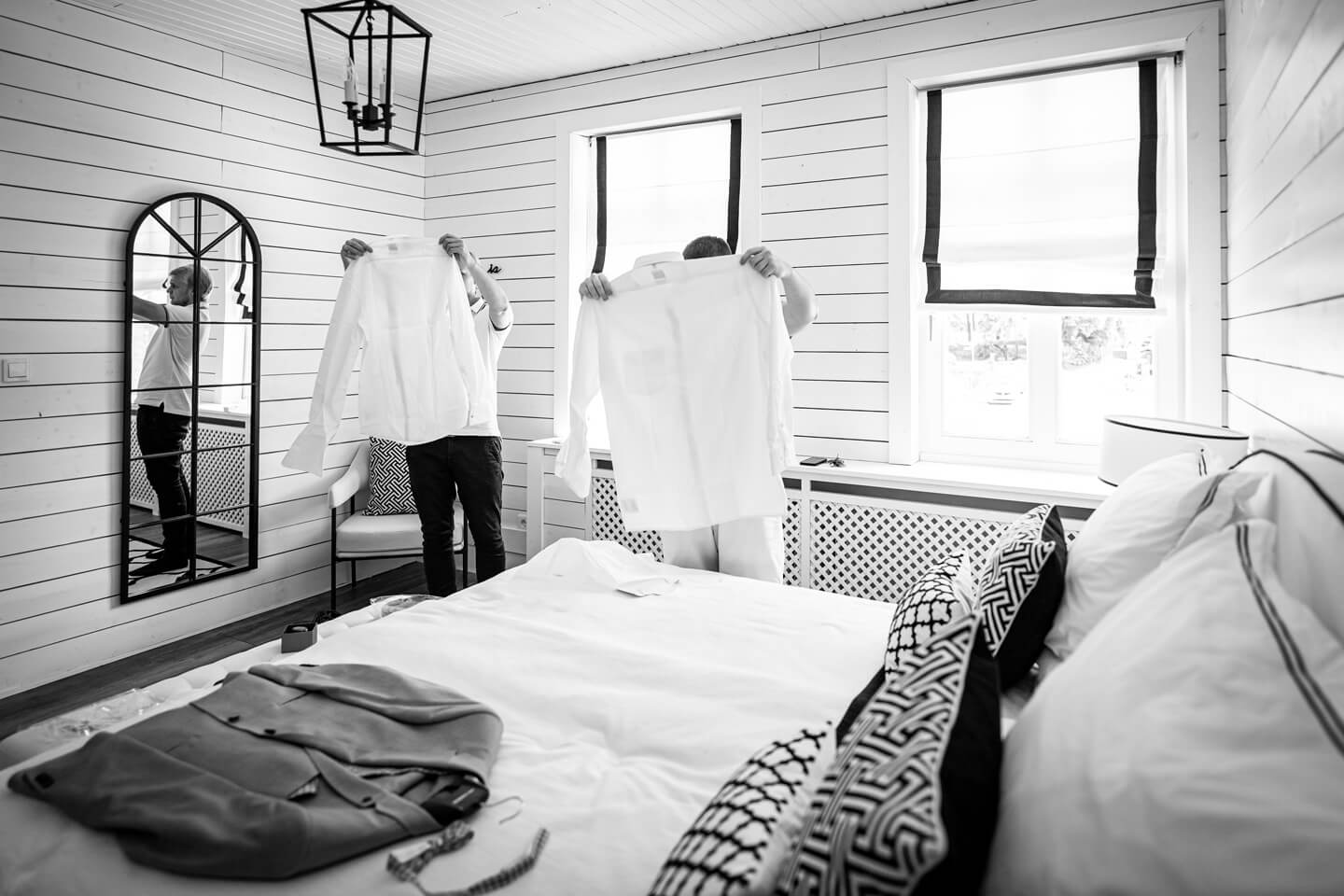 Fotograf Florian Läufer hielt diese Szene beim Getting Ready fest.