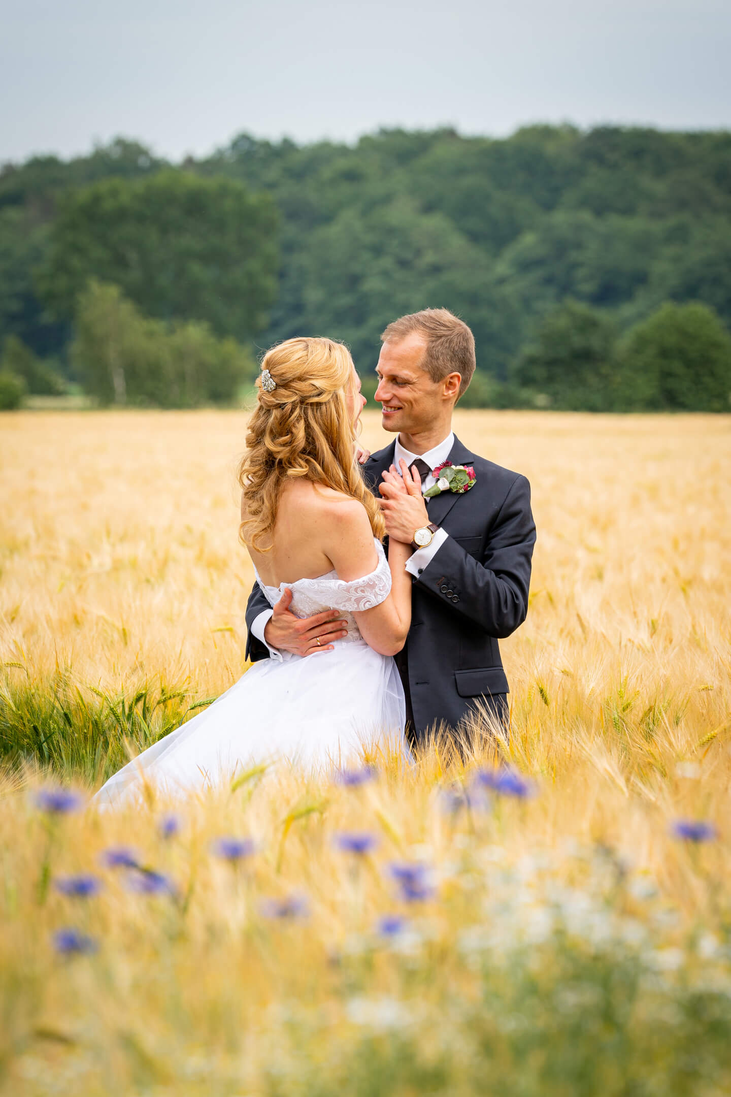 Natürliche Hochzeitsfotos Schleswig-Holstein