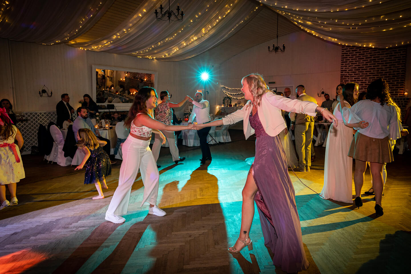 Hochzeitsparty Tanzfläche