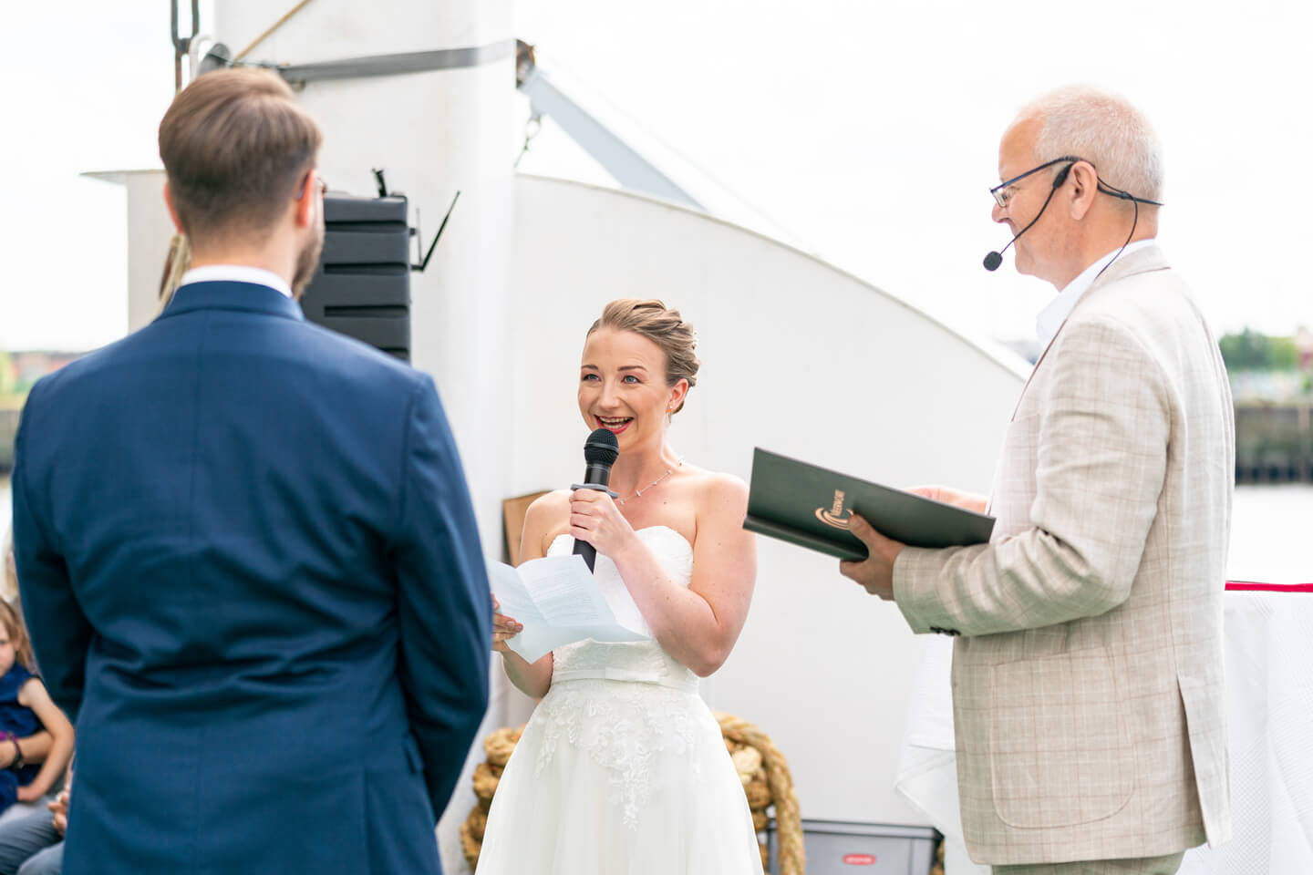 Eheversprechen unter freiem Himmel