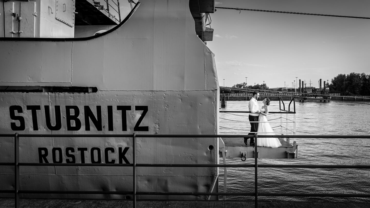 Hochzeit auf der MS Stubnitz
