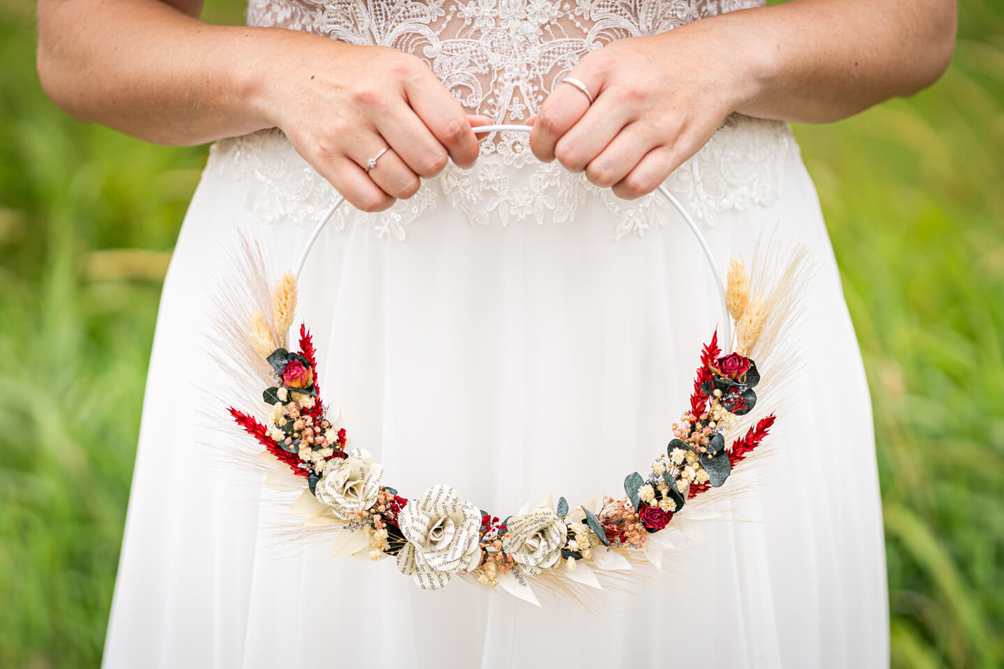 Statt Brautstrauss: Brautring