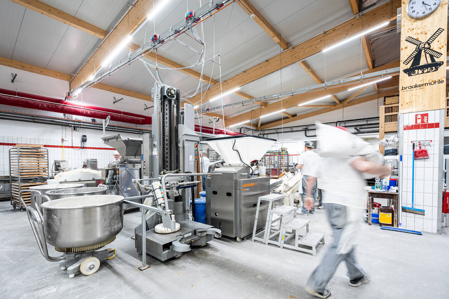 Unternehmensfotografie in der Braaker Mühle bei Hamburg.