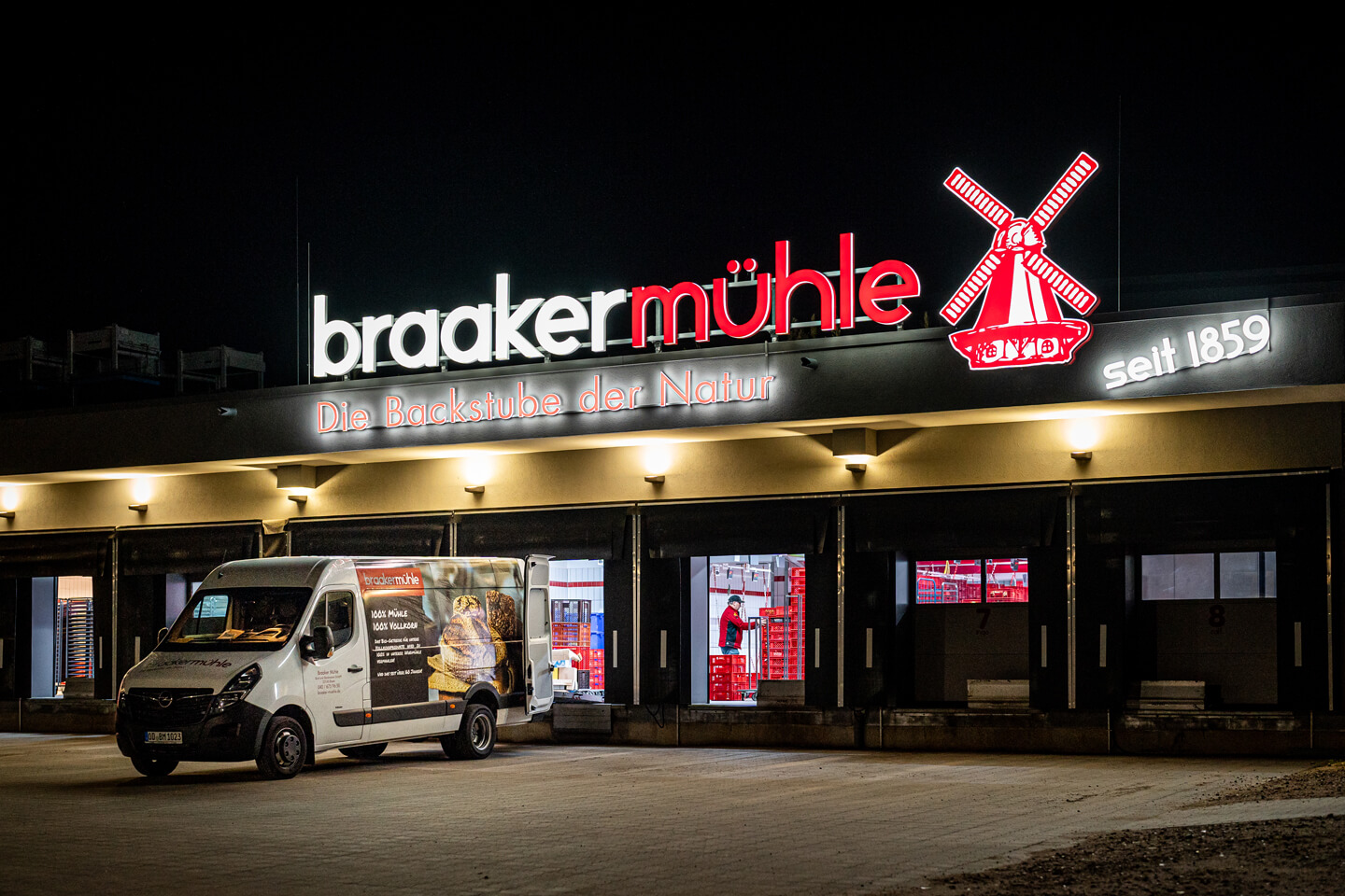 Unternehmensfotografie Brotfahrer