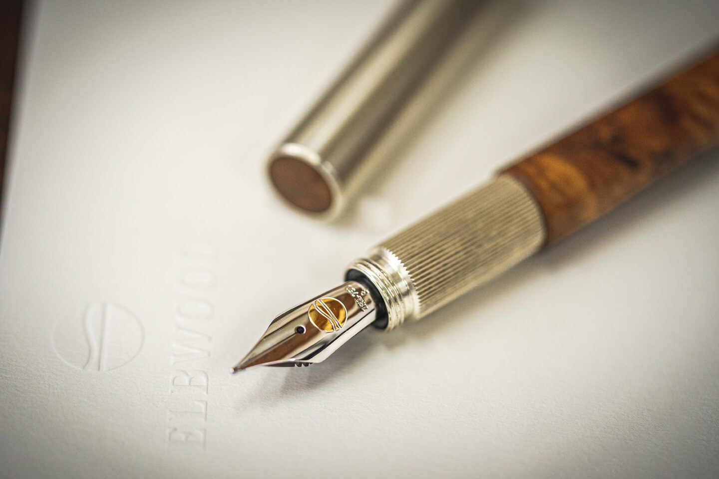 Schreibfeder in der Nahaufnahme