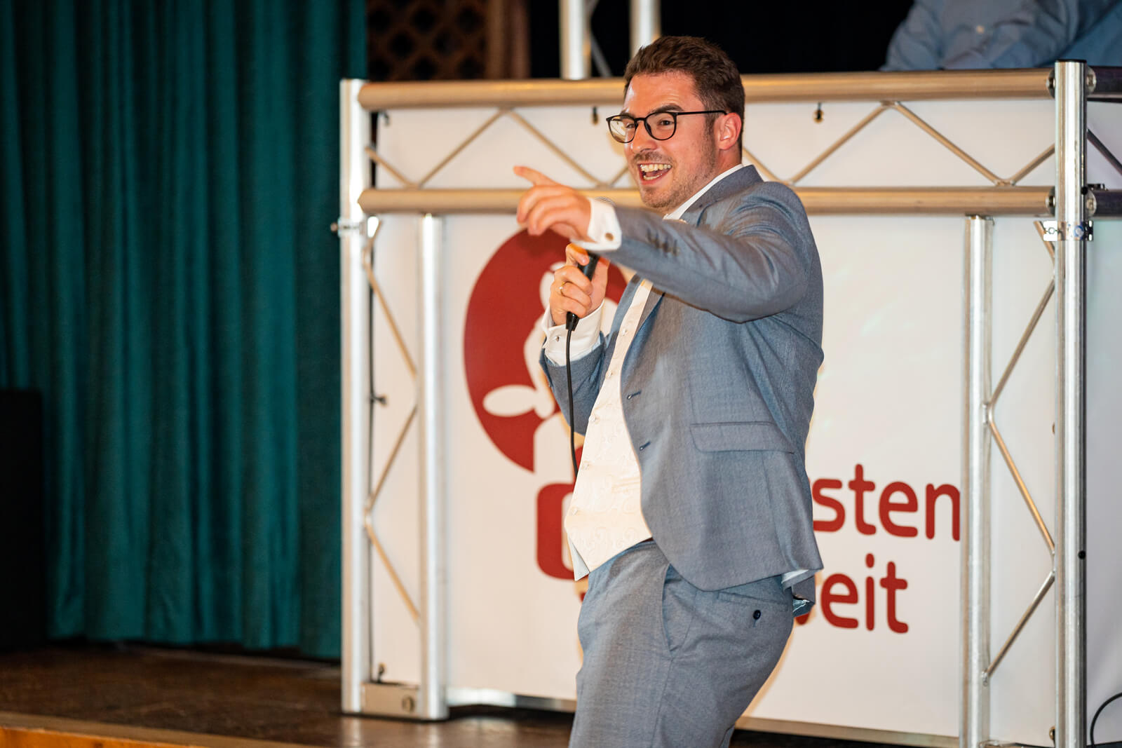 Begrüßung durch den Bräutigam