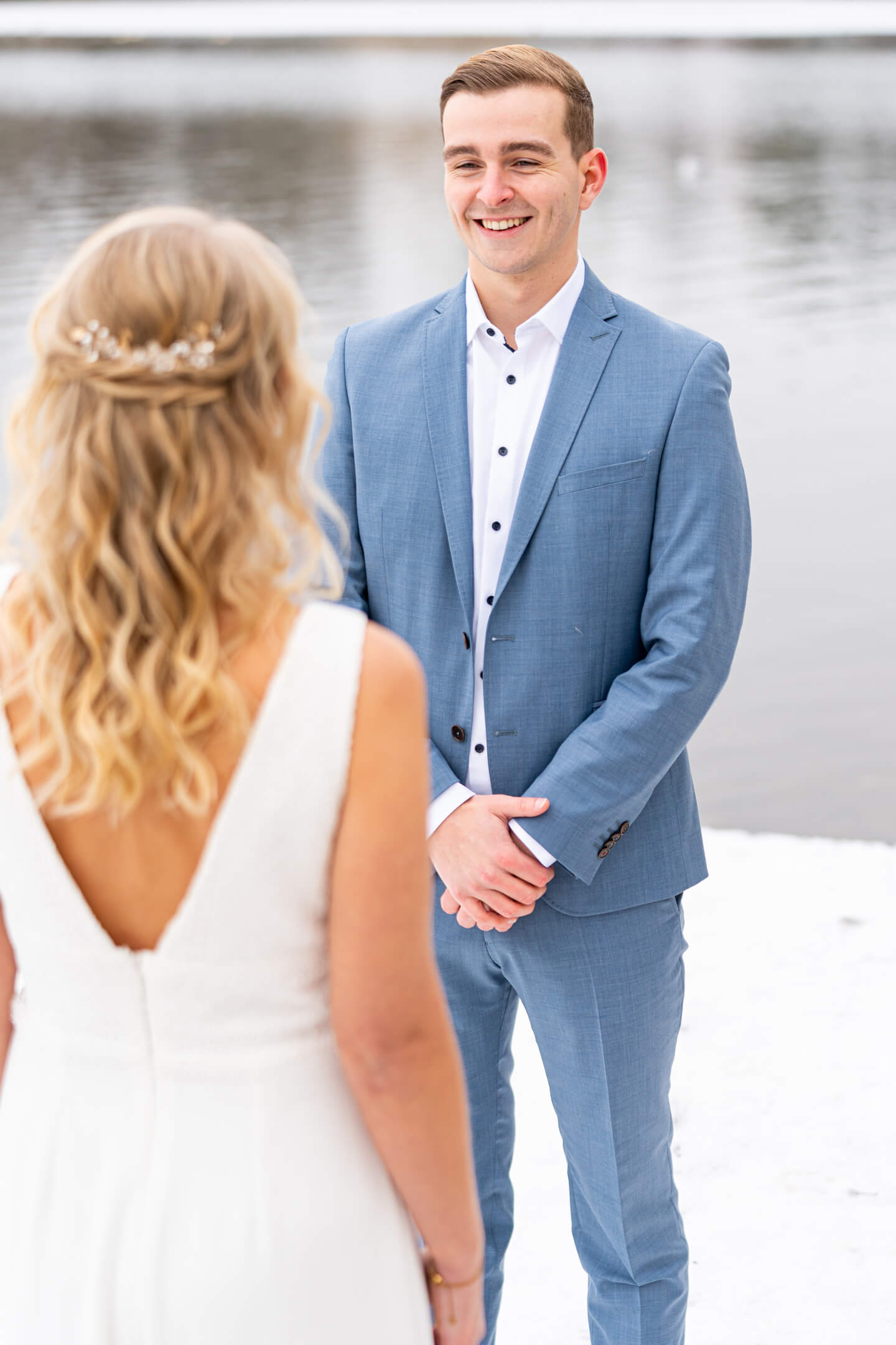 First Look bei Schnee und Eis im Winter