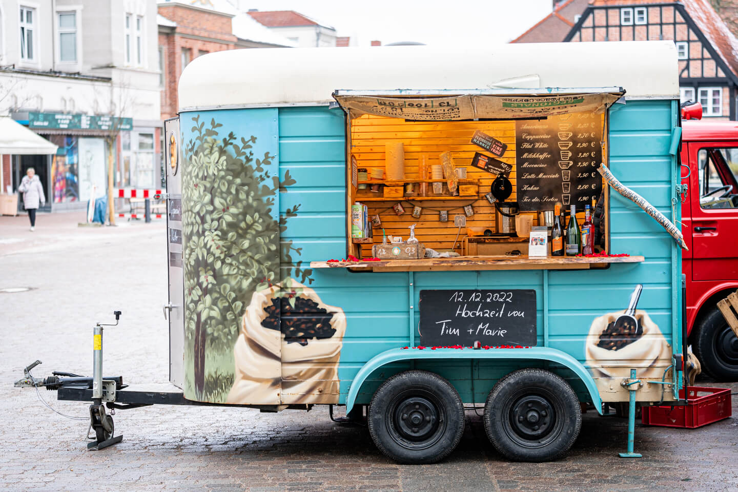 Glühwein und Kaffee