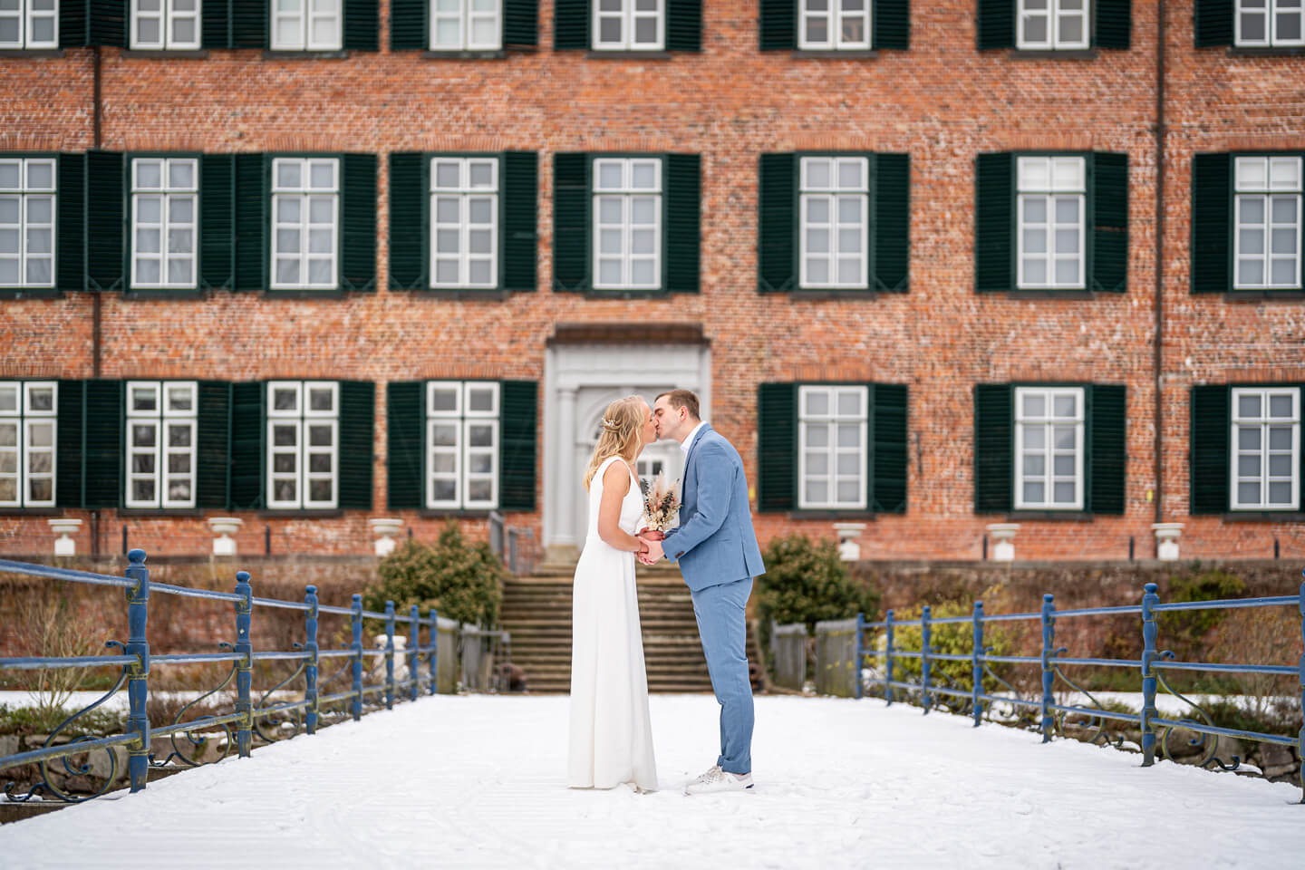 Winterhochzeit - Fotoshooting im Schnee