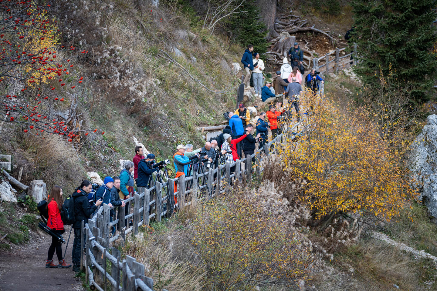 Fotografen am Karersee
