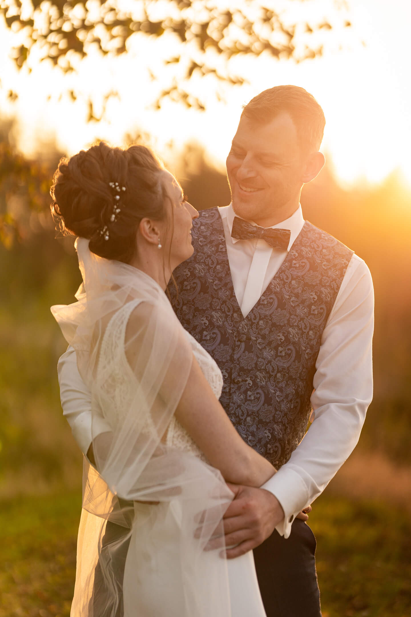 Hochzeits-Shooting im Herbst in Kaltenkirchen.