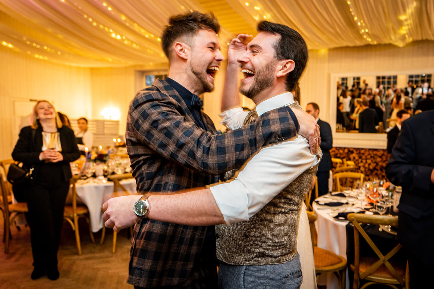 Glückwünsche von den Jungs