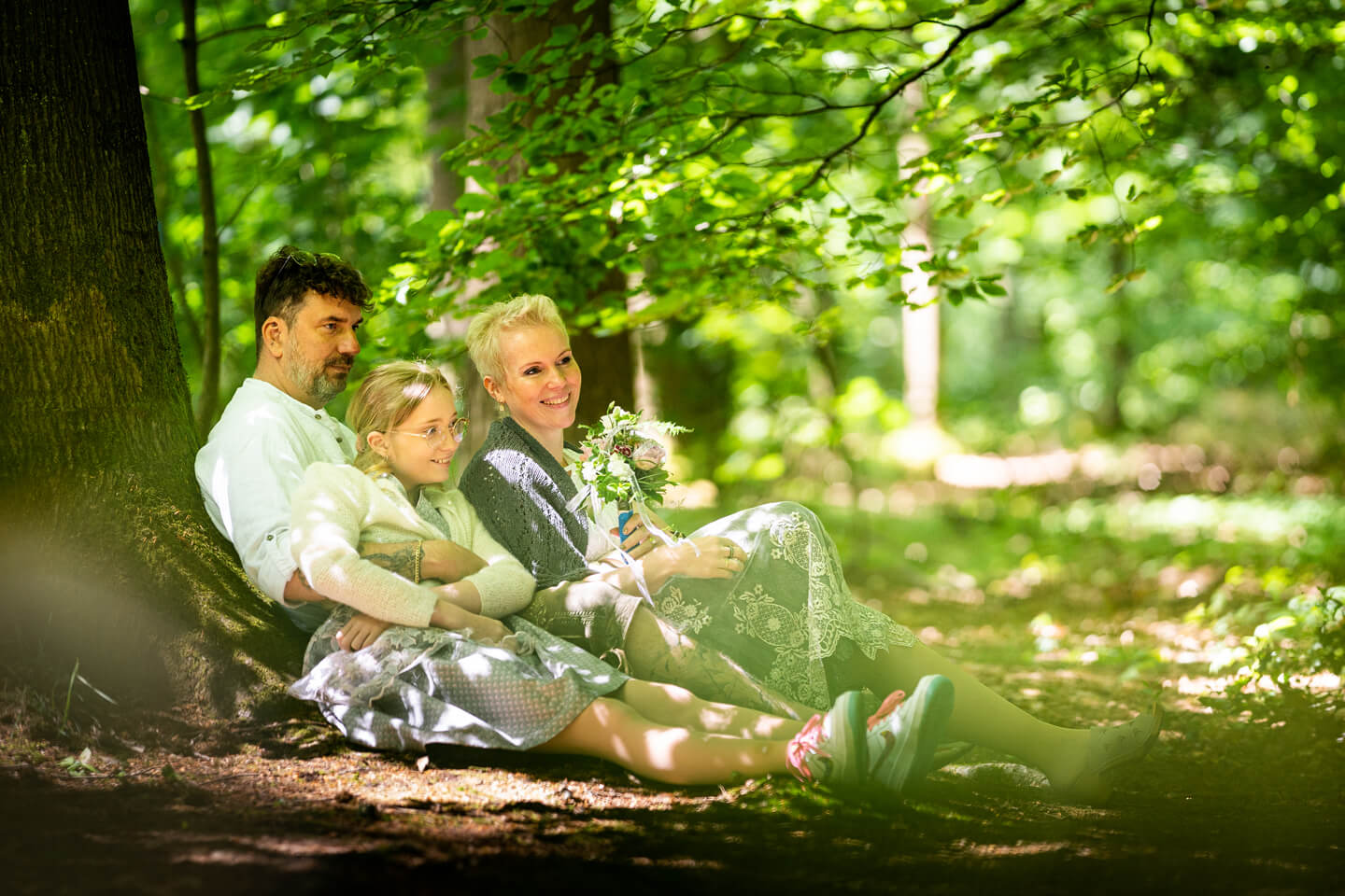 Hochzeit im Wald fotografieren