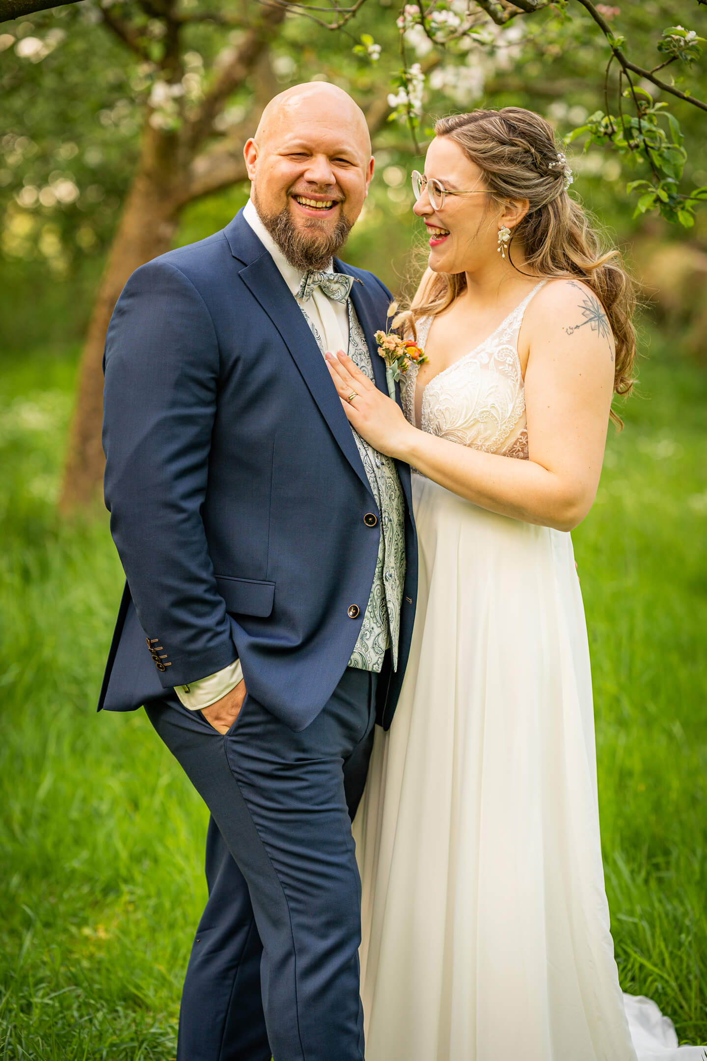 Hochzeitsbilder im Frühling