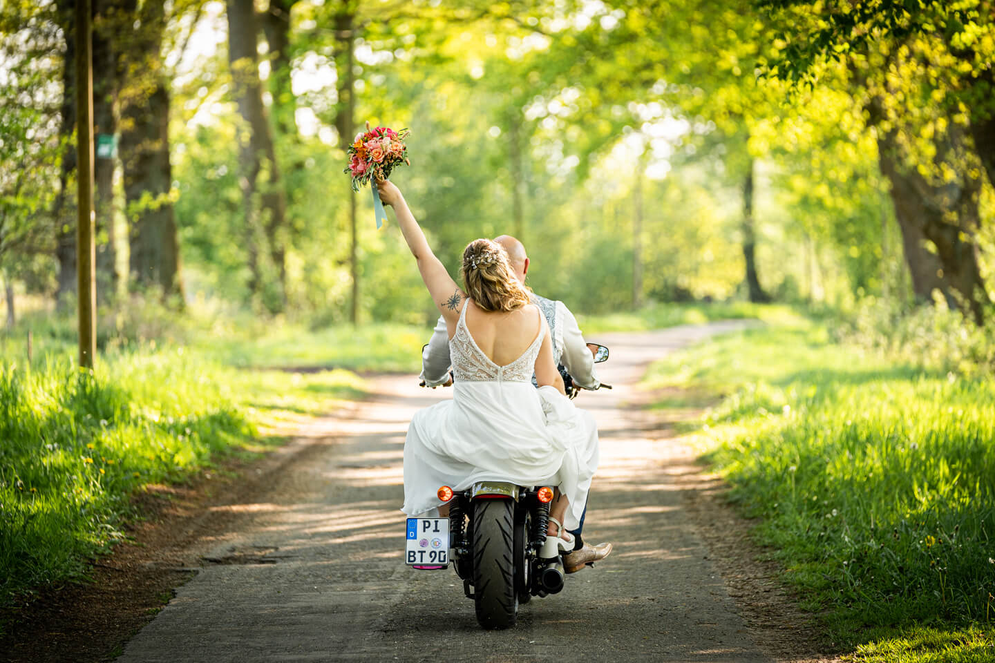 Hochzeit im Palmencafé Hasloh.