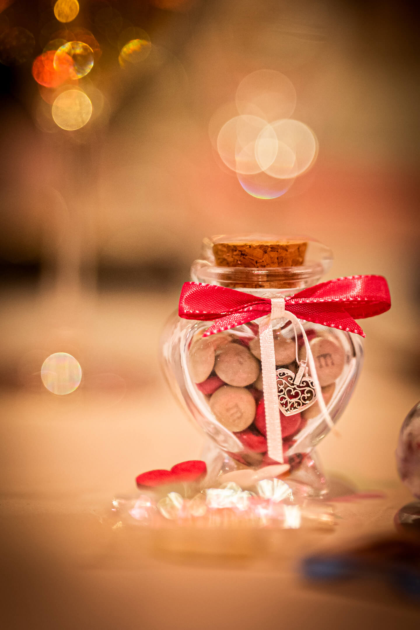 Hochzeitsdeko Ideen: Gastgeschenke. Fotografiert von dem Hochzeitsfotograf Florian Läufer aus Hamburg.